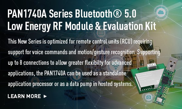 PAN1740A Series Bluetooth Low Energy