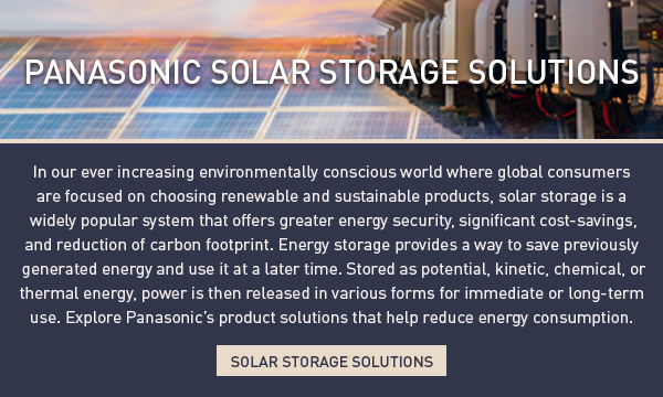 Solar Storage Solutions